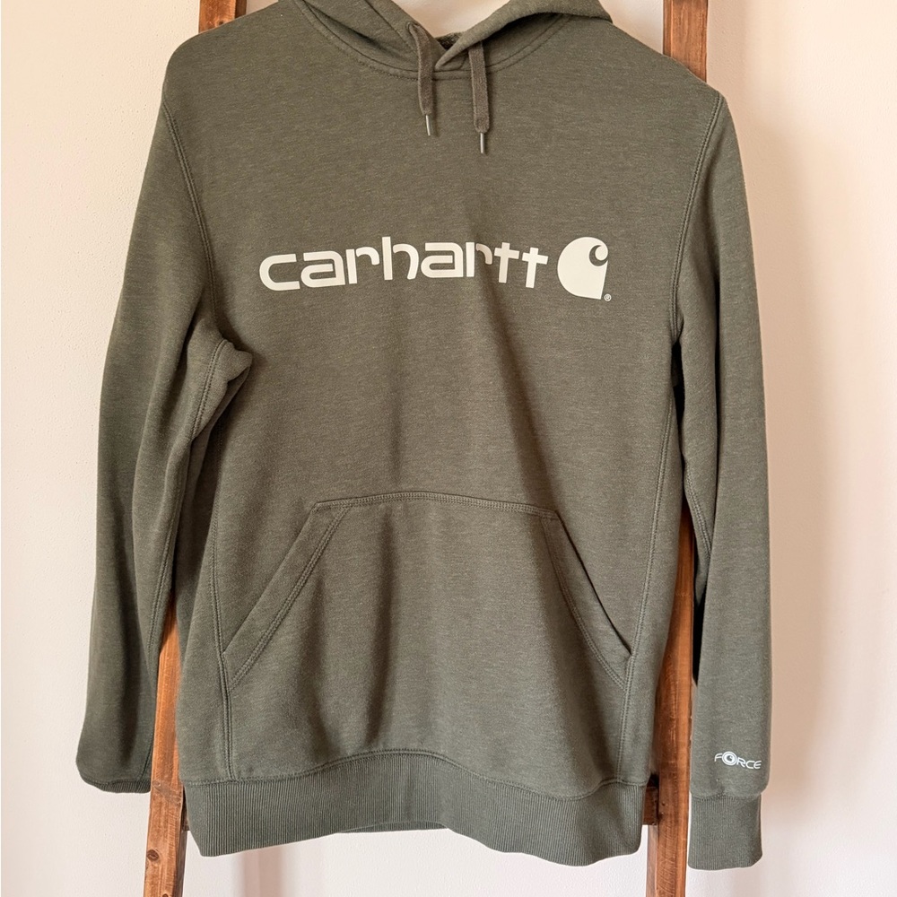 Carhartt Olive Hoodie Sweater
